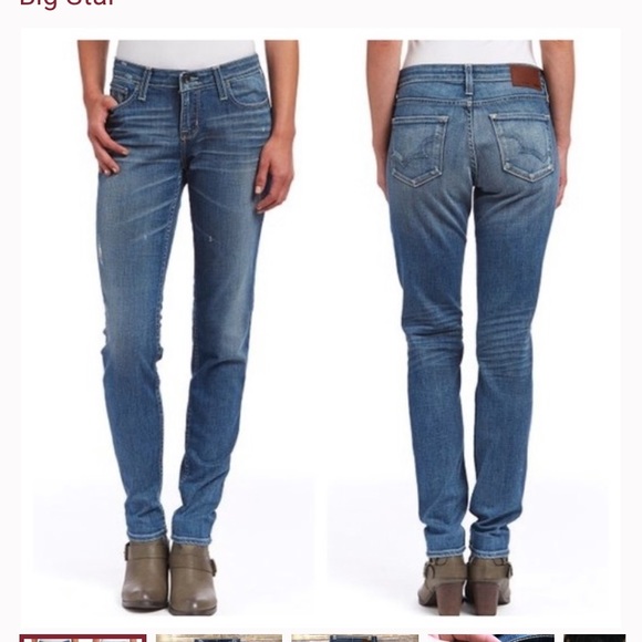 Big Star Denim - Big Star 1974 Low Rise Remy Skinny Jean